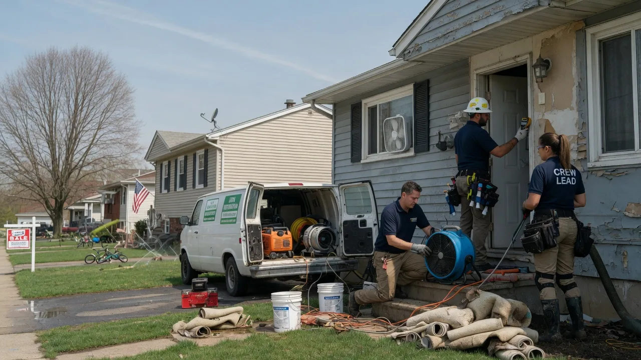 Flood Cleanup in Berlin Center, OH near me