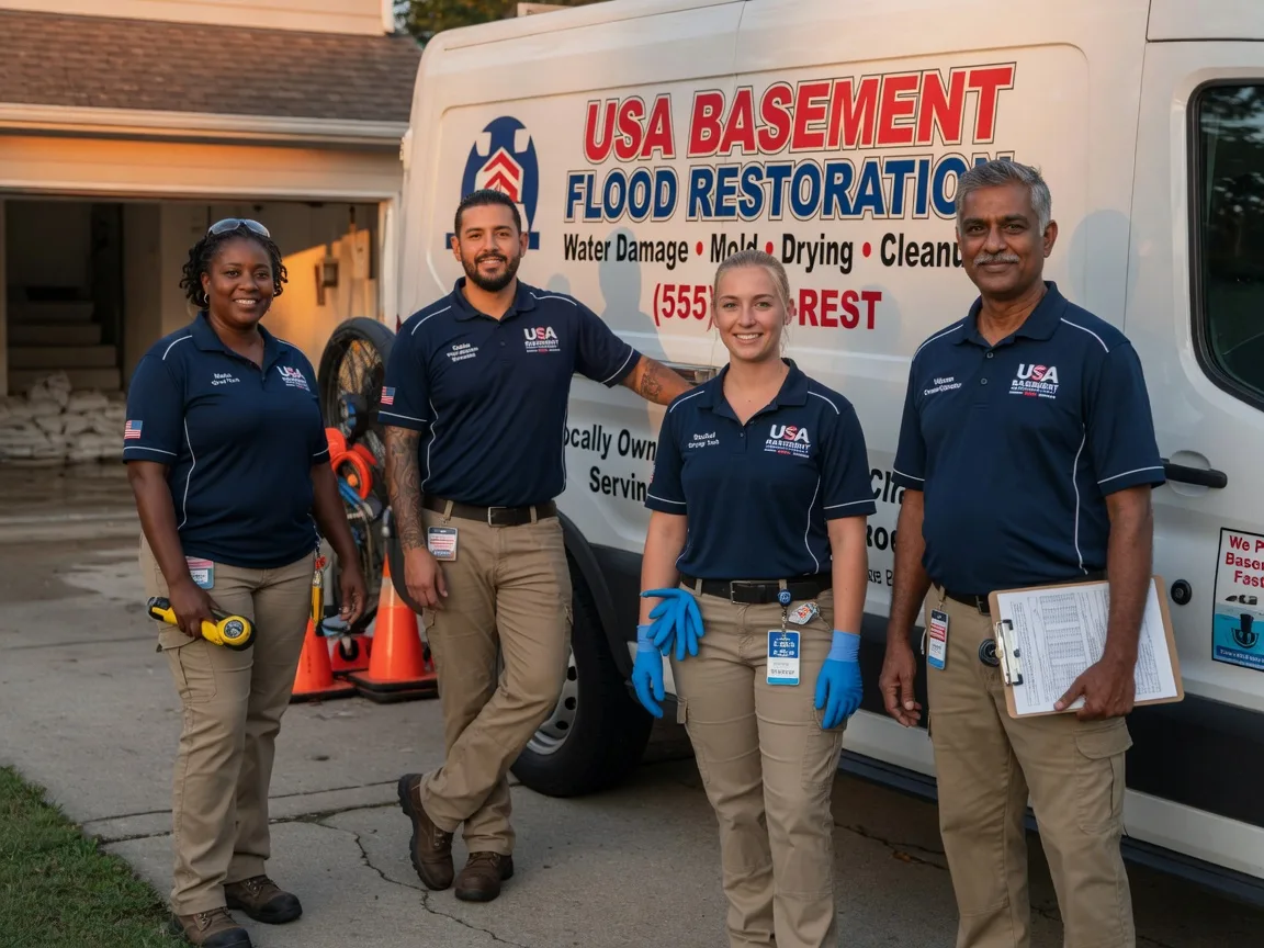 Basement Flood Cleanup company in Berlin Center, OH