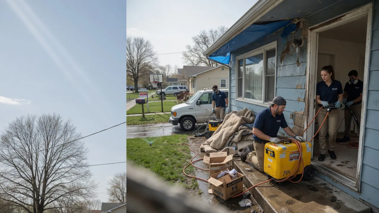 Basement Flood Cleanup in Berlin Center, OH near me